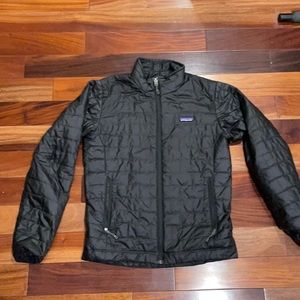 Men’s Patagonia size small black nano puff jacket